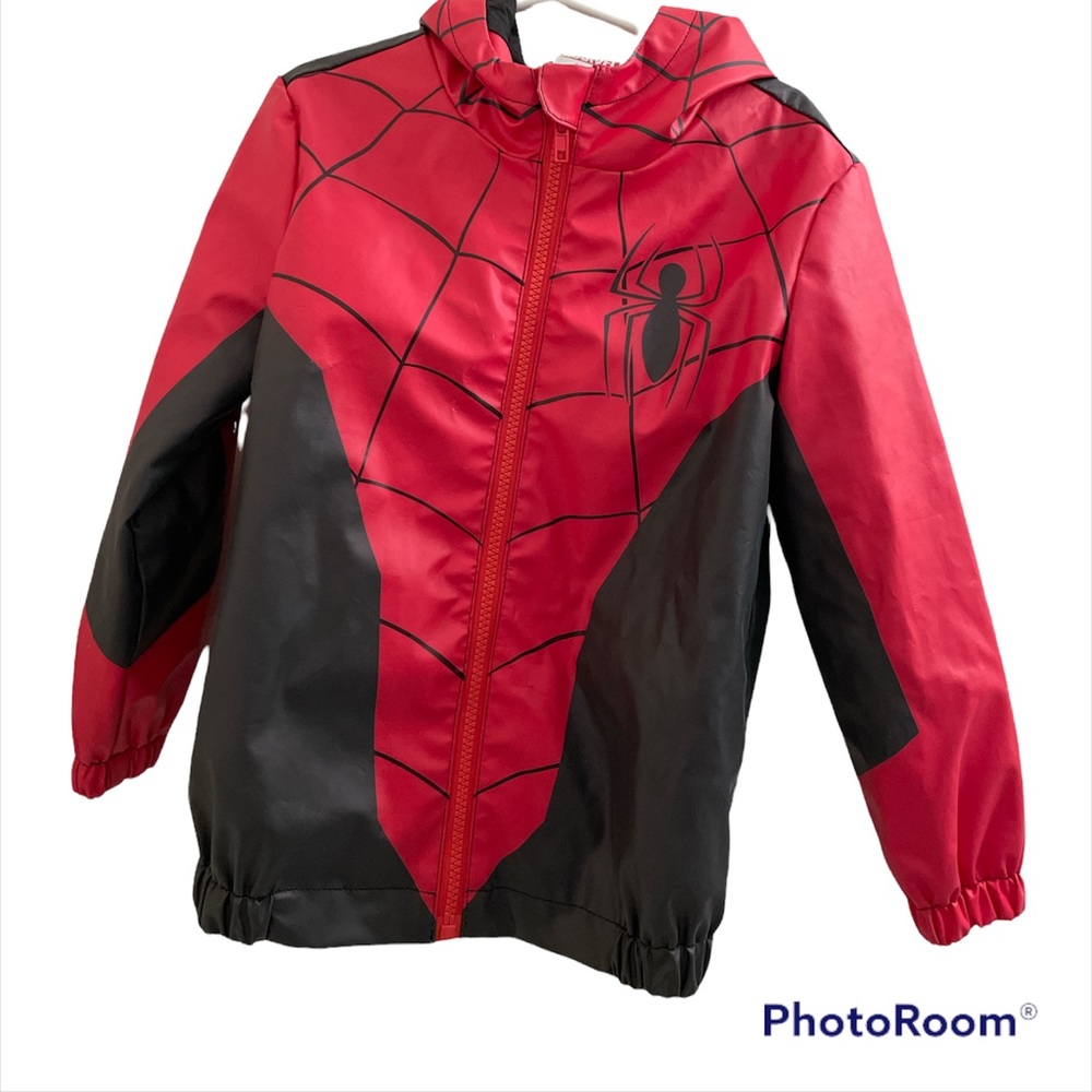 Boy Spider-Man Rain Jacket